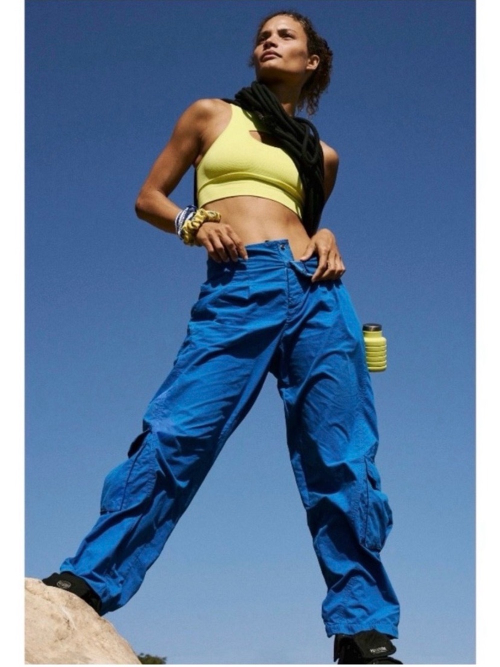FP🌿MOVEMENT MESMERIZE ME CARGO PANTS / BLUE FLAME